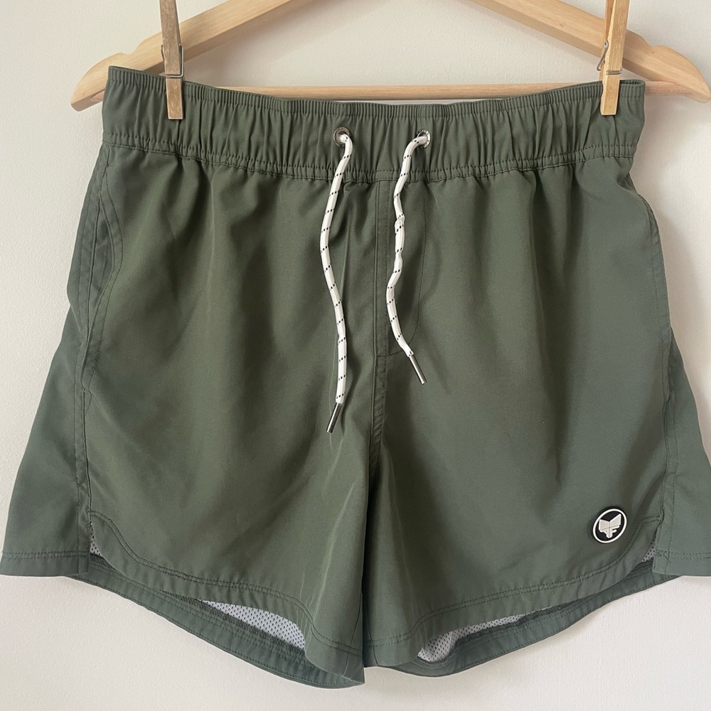 AFWD Board Shorts Mesh Lined Surf Swim Gym Drawstring Medium Women